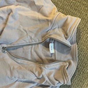 Kotn Pale purple half zip